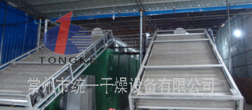 中藥材、大蒜片五層帶式專(zhuān)用干燥機